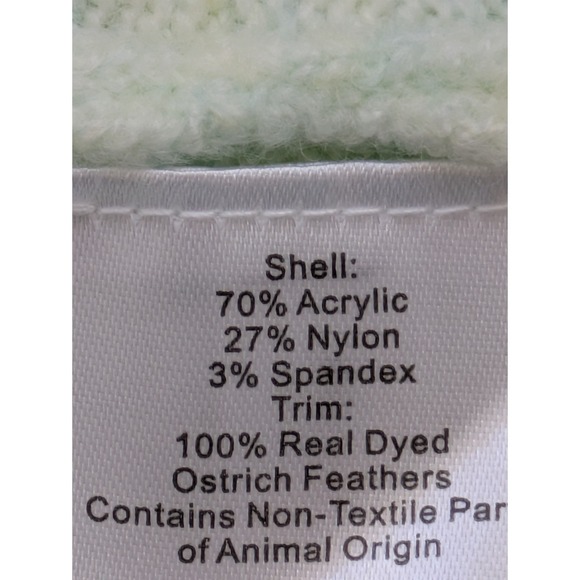 Cinq à Sept‎ Briana Feather Mini Skirt Knit Size M Patina Green NWT $295 - Picture 5 of 7